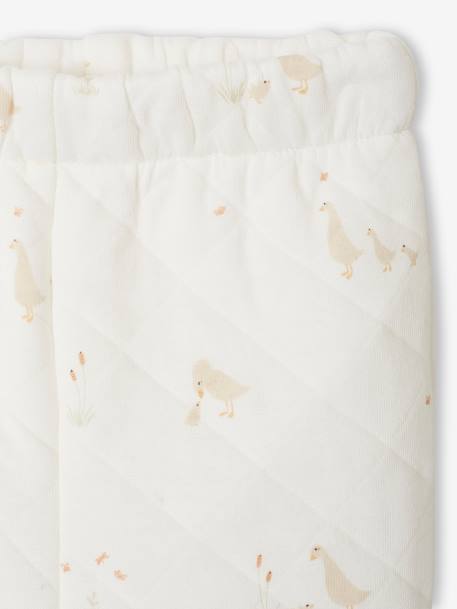 Goose print newborn outfit ecru - vertbaudet enfant 