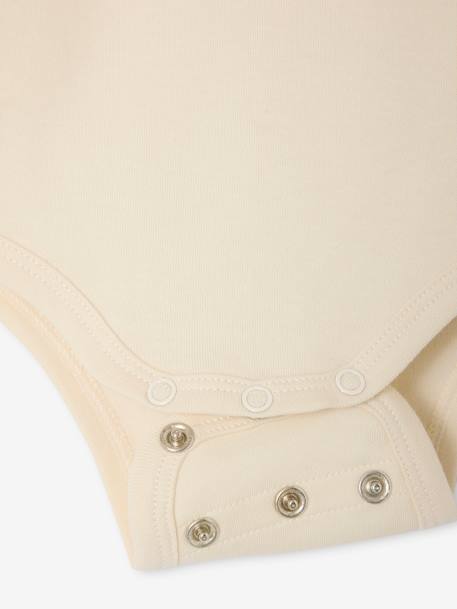 Pack of 3 bodysuits khaki - vertbaudet enfant 