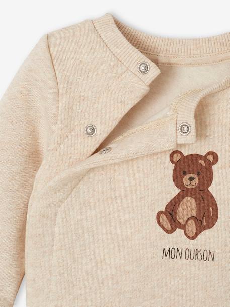 Bear sleepsuit set marl beige - vertbaudet enfant 