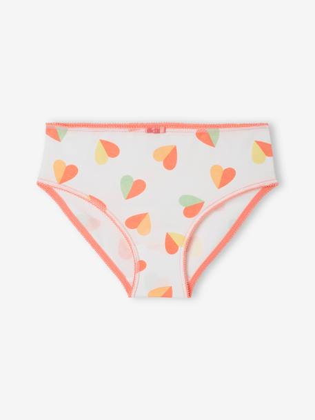 Lot de 5 culottes fantaisie fille turquoise - vertbaudet enfant 