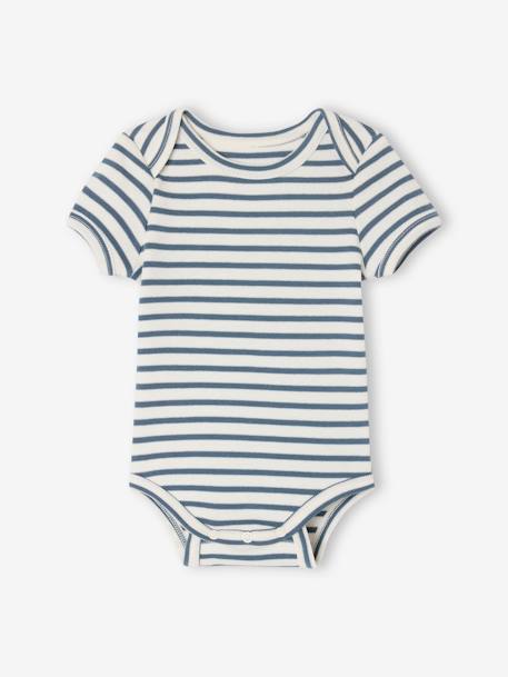 Pack of 3 bodysuits khaki - vertbaudet enfant 