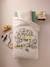 Parure housse de couette + taie oreiller enfant GREEN JUNGLE, avec coton recyclé vert imprimé - vertbaudet enfant 