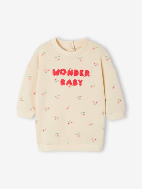 Fleece Dress for Babies vanilla - vertbaudet enfant 