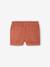 Short bébé garçon en toile taille élastiquée cappuccino+terracotta - vertbaudet enfant 