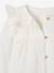 Blouse bébé gaze de coton à volants écru+vert amande+vieux rose - vertbaudet enfant 