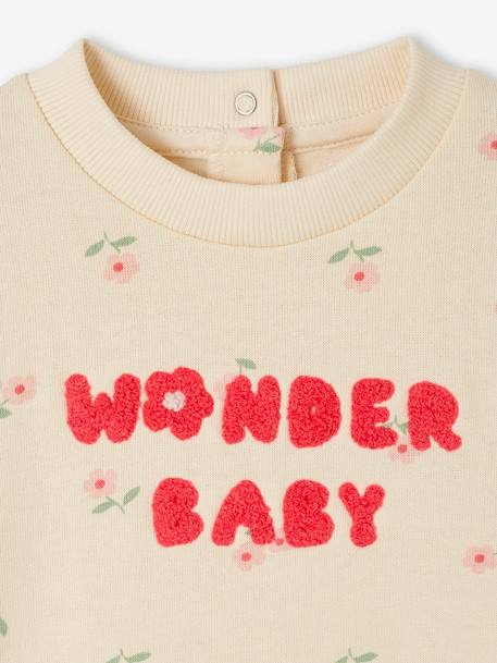 Fleece Dress for Babies vanilla - vertbaudet enfant 
