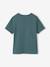 T-shirt garçon motifs graphiques manches courtes blanc+bleu nuit+vert d'eau - vertbaudet enfant 