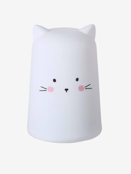 Cat night light white - vertbaudet enfant 