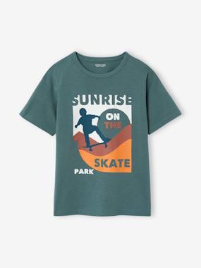 Garçon-T-shirt garçon motifs graphiques manches courtes