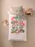 Duvet Cover + Pillowcase Set with Recycled Cotton for Children, Tropical multicoloured - vertbaudet enfant 
