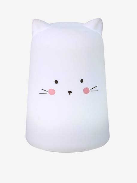 Cat night light white - vertbaudet enfant 