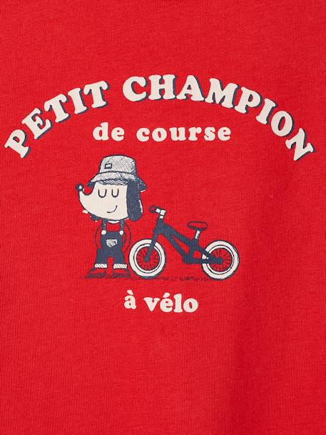 Lot de 2 T-shirts Basics bébé manches courtes rouge - vertbaudet enfant 