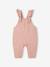 Salopette bébé bretelles à volants lilas+rose poudré - vertbaudet enfant 