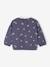 Sweatshirt with Broderie Anglaise Collar for Babies navy blue - vertbaudet enfant 