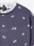 Sweatshirt with Broderie Anglaise Collar for Babies navy blue - vertbaudet enfant 