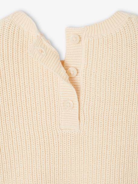 Embroidered baby top old rose+vanilla - vertbaudet enfant 
