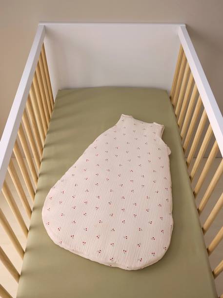Sleeveless CHERRY sleepbag printed beige - vertbaudet enfant 