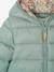 Lightweight hooded puffer jacket for girls grey green+navy blue+old rose+rose - vertbaudet enfant 