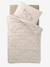 BABYLON baby duvet cover and pillowcase set printed beige - vertbaudet enfant 