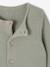 Ensemble bébé mixte gilet pantalon en tricot blanc+gris clair chiné+vert d'eau+vert sauge - vertbaudet enfant 