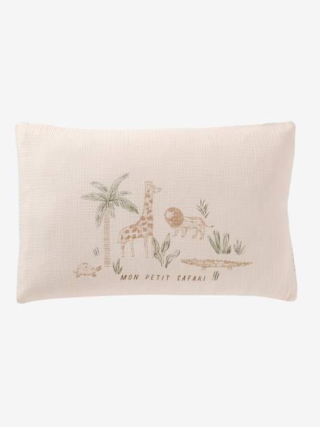 BABYLON baby duvet cover and pillowcase set printed beige - vertbaudet enfant 