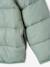 Lightweight hooded puffer jacket for girls grey green+navy blue+old rose+rose - vertbaudet enfant 
