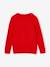 Knitted jumper for boys red - vertbaudet enfant 
