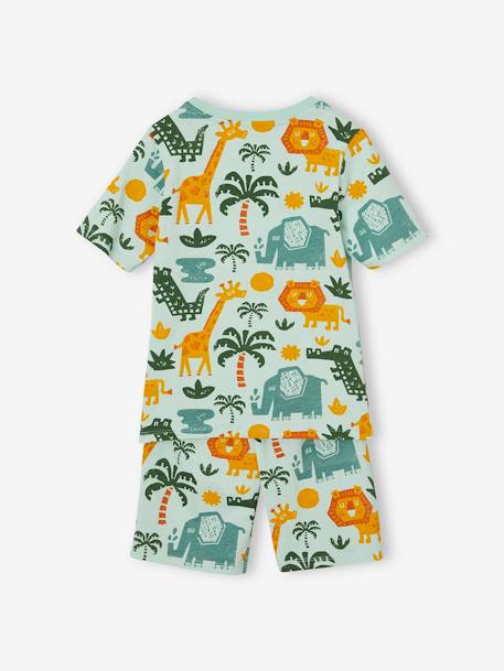 Pack of 2 Savannah Pyjamas for Boys petrol blue - vertbaudet enfant 