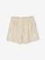 Short lamé effet plissé cérémonie fille or - vertbaudet enfant 