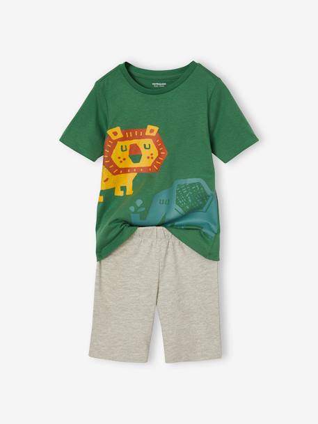 Pack of 2 Savannah Pyjamas for Boys petrol blue - vertbaudet enfant 