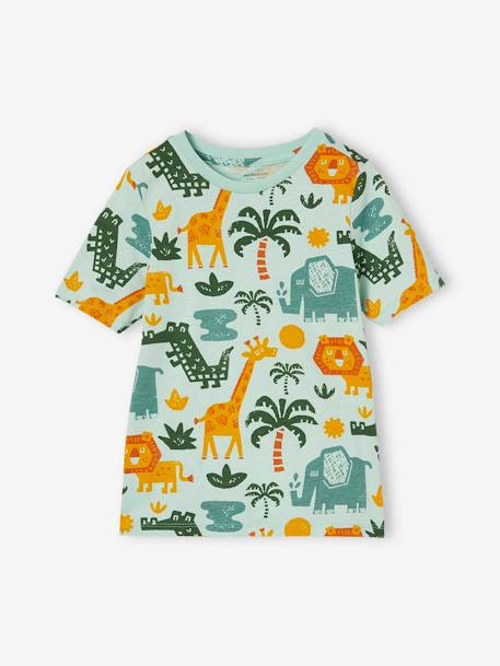 Pack of 2 Savannah Pyjamas for Boys petrol blue - vertbaudet enfant 