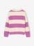 Striped jumper for girls ecru - vertbaudet enfant 