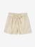 Short lamé effet plissé cérémonie fille or - vertbaudet enfant 