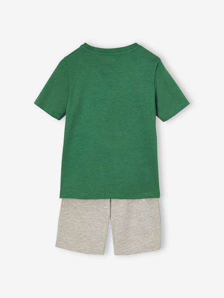 Pack of 2 Savannah Pyjamas for Boys petrol blue - vertbaudet enfant 