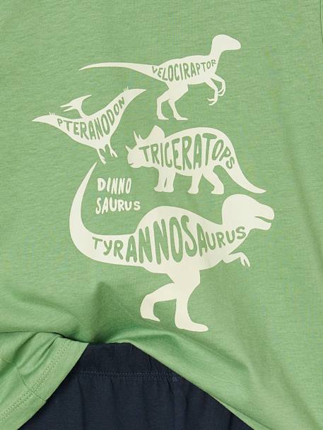 Pack of 2 Dino Pyjamas for Boys green - vertbaudet enfant 