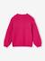 Striped Cardigan in Shimmery Rib Knit for Girls fuchsia - vertbaudet enfant 