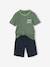 Pack of 2 Dino Pyjamas for Boys green - vertbaudet enfant 