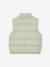 Sleeveless lightweight padded jacket for girls rose+sage green - vertbaudet enfant 