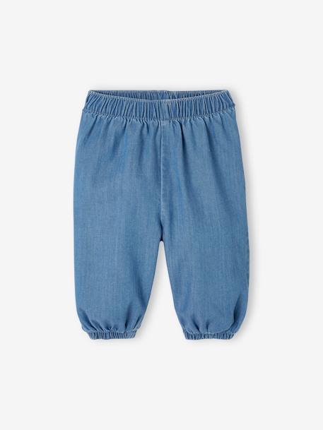 Organic Denim Trousers stone - vertbaudet enfant 