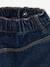 Jupe en jean fille bleu clair+bleu moyen+denim brut - vertbaudet enfant 