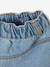 Jupe en jean fille bleu clair+bleu moyen+denim brut - vertbaudet enfant 