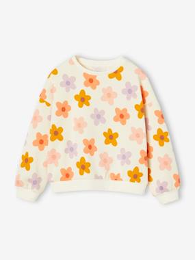 Fille-Sweat fille motifs fantaisie 