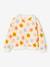 Sweat fille motifs fantaisie beige imprimé+blanc imprimé+rose+vanille - vertbaudet enfant 