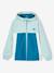 Blouson garçon coupe-vent colorblock bleu moyen+kaki+vert d'eau - vertbaudet enfant 