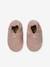 Chaussons bébé cuir souple blanc imprimé+bleu nuit+lot rose+or+rose imprimé+rose poudré - vertbaudet enfant 
