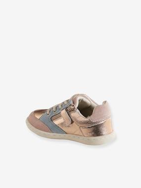 Baskets bébé fille cuir souple zippées - vertbaudet enfant -Baskets bébé fille cuir souple zippées