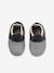 Pair of Two-Tone Elasticated Leather Shoes for Babies striped blue - vertbaudet enfant 