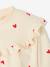 Ensemble bébé fille sweat à volant + legging écru+rose - vertbaudet enfant 