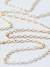 Simple fine gold chain, one of these four for ENVIE DE FRAISE gold - vertbaudet enfant 