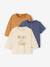 Pack of 3 T-Shirts for Babies, Basics caramel - vertbaudet enfant 